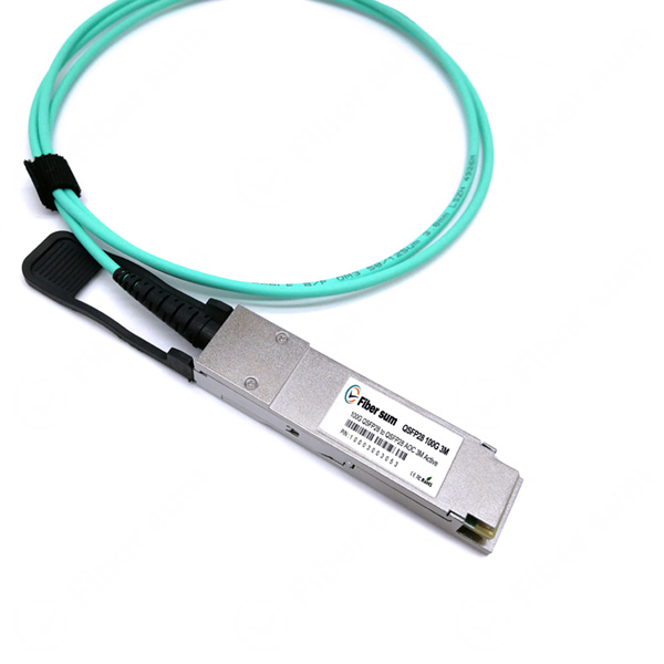 Cisco QSFPG-AOC3M Compatible 100G AOC QSFP28 to QSFP28 Active 3M (9.8ft) 850nm Active Optical Cables
